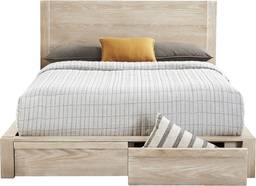 3 pc queen storage bed