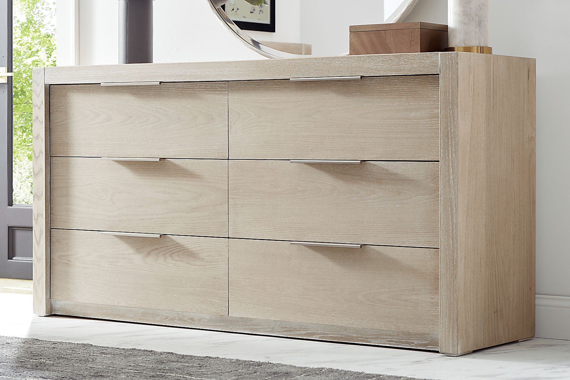 Easton Park Natural 5 Pc Queen Panel Bedroom - Image 4