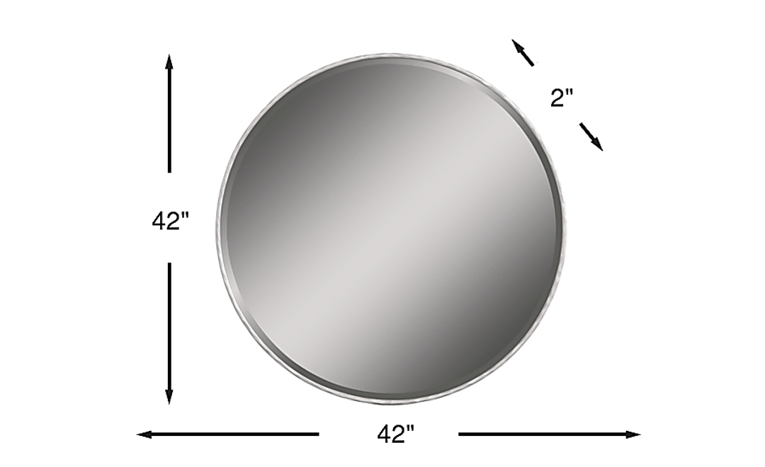 Easton Park Natural Mirror