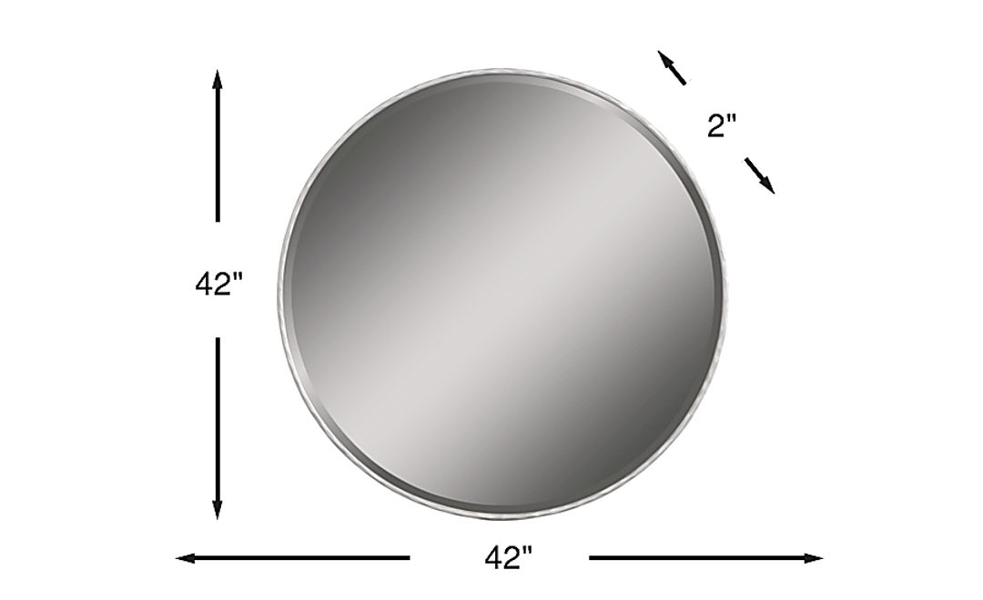 Easton Park Natural Mirror