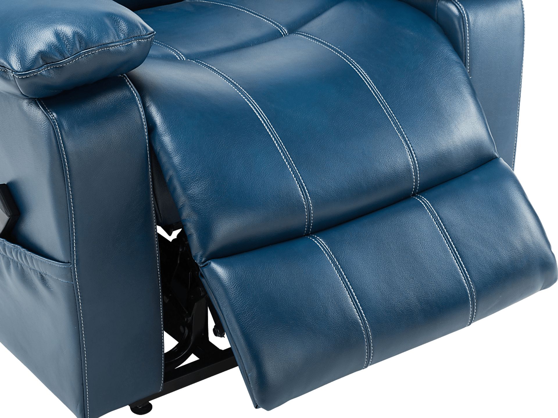 Eastover Blue Power Recliner - Image 4