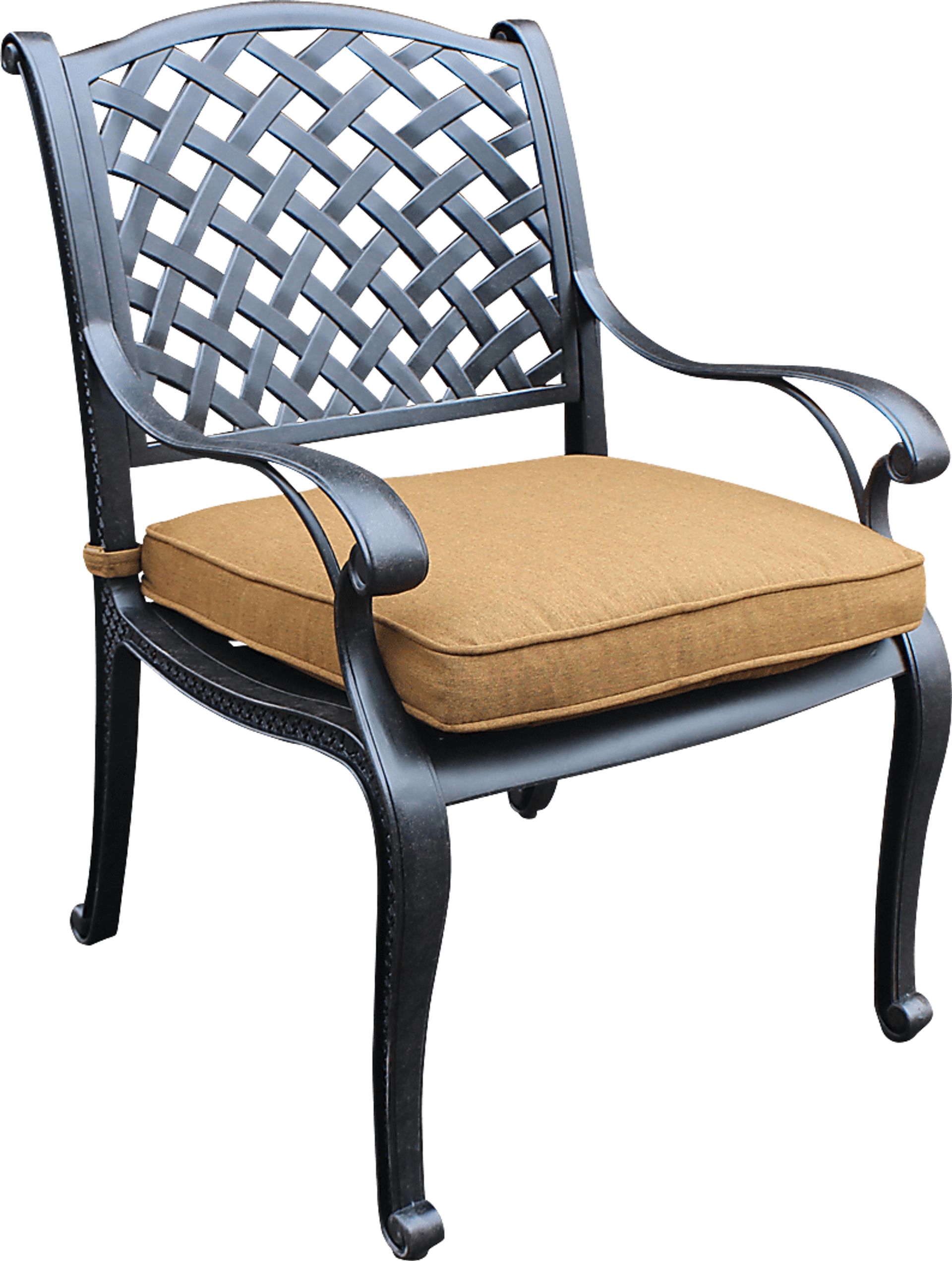 Eastport Manor Bronze 5 Pc Outdoor Square Dining Set - Image 3