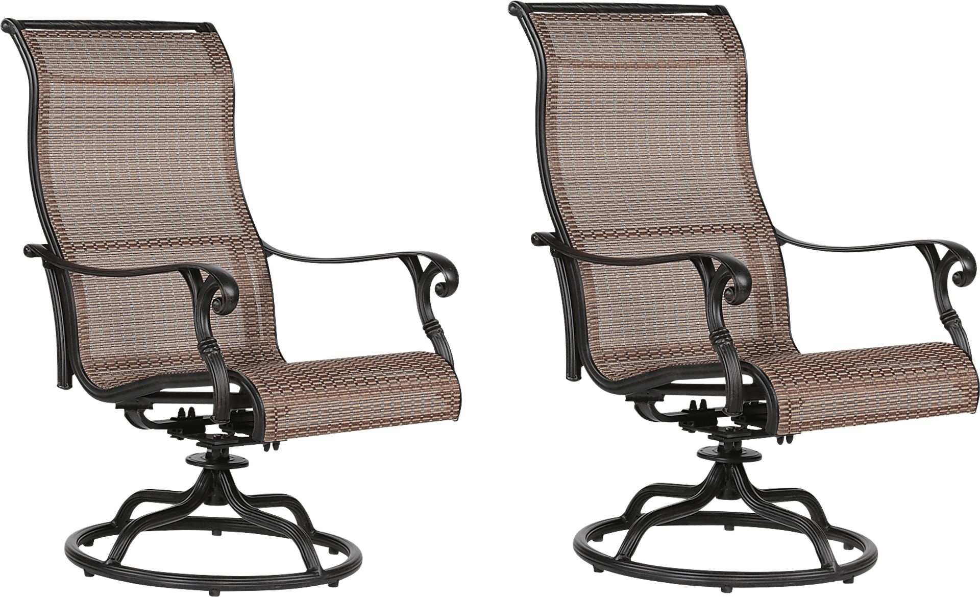 Eastport Manor Bronze 5 Pc Outdoor Square Dining Set - Image 2