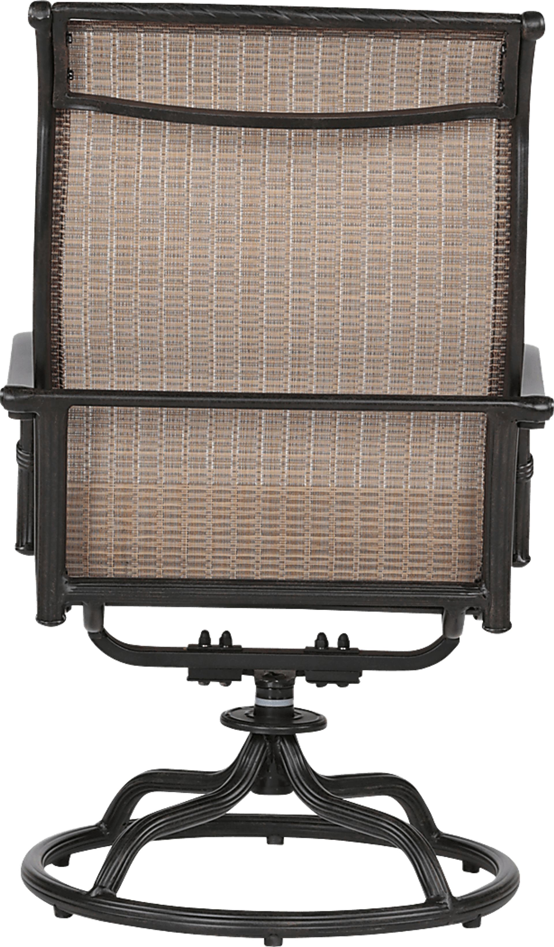 Eastport Manor Bronze 5 Pc Outdoor Square Dining Set - Image 7