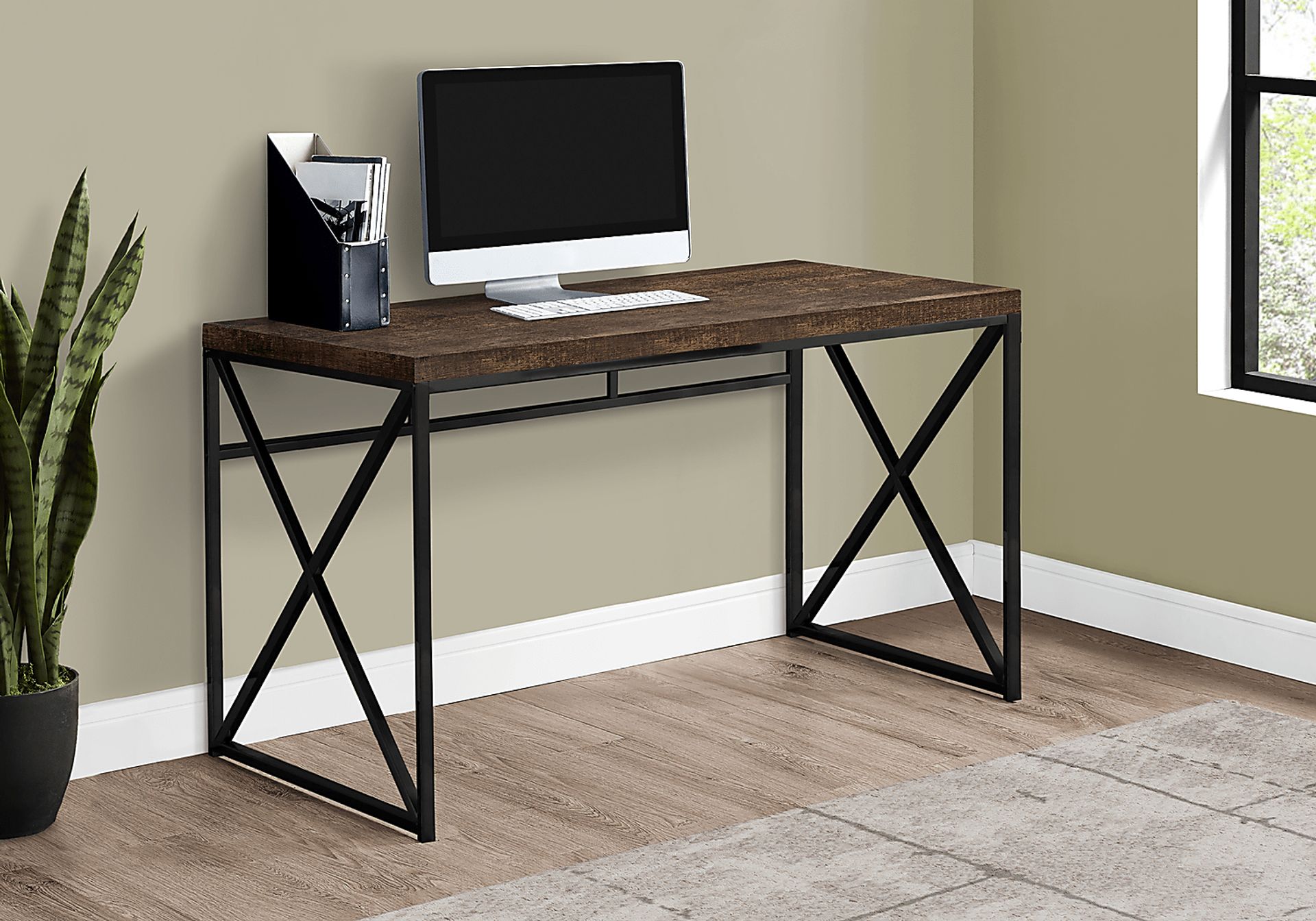 Eastshire Brown Desk - Image 2