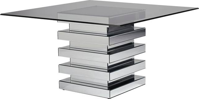 Eastwater Black Square Dining Table - Thumbnail - Image 1