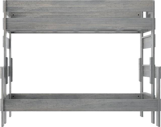 Kids Eastwick Gray Twin/Full Bunk Bed - Thumbnail - Image 3