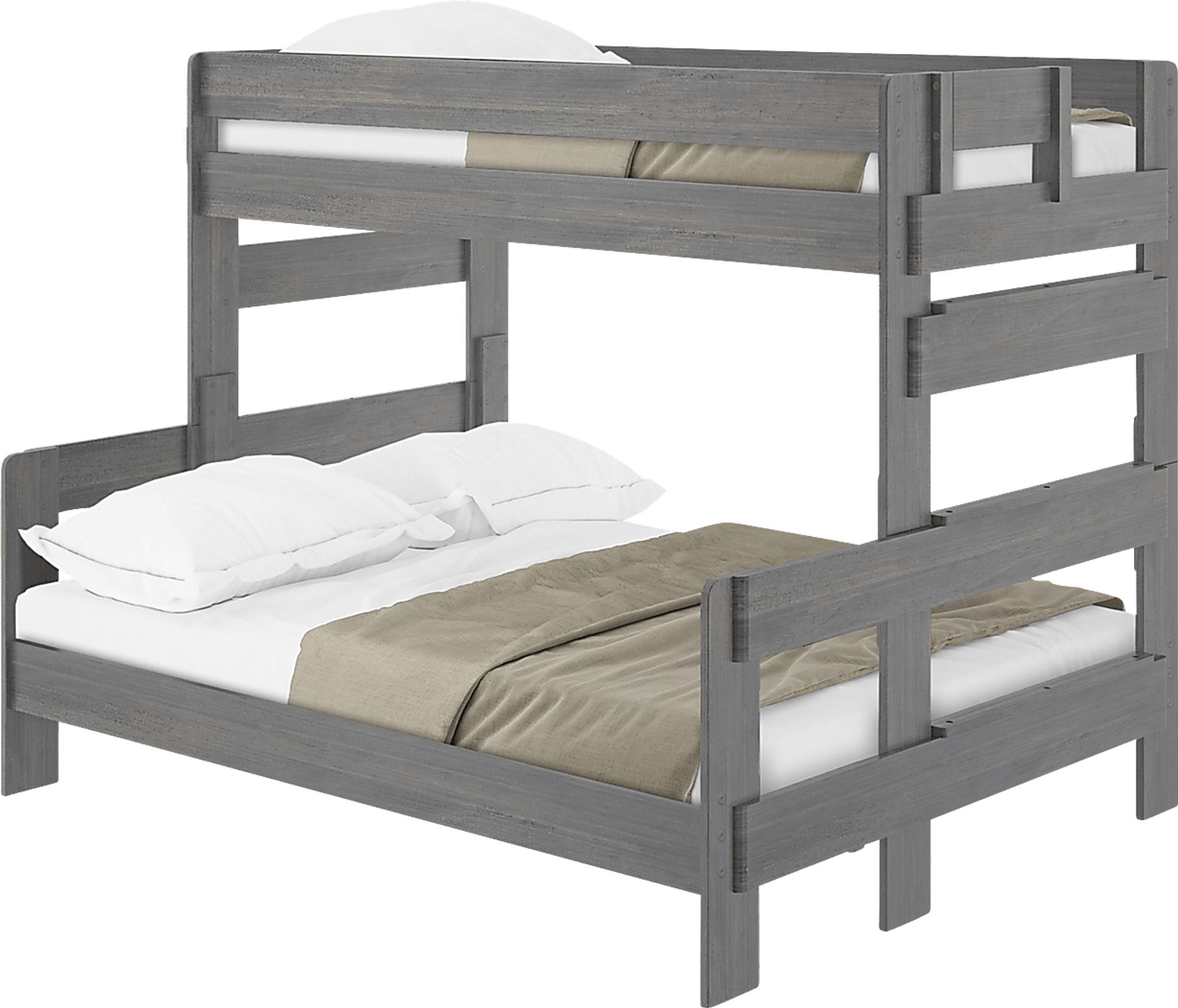 Kids Eastwick Gray Twin XL/Queen Bunk Bed - Image 2
