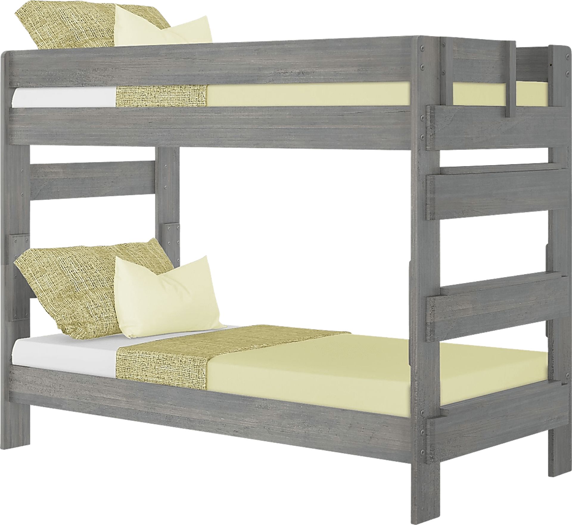 Kids Eastwick Gray Twin/Twin Bunk Bed - Image 2