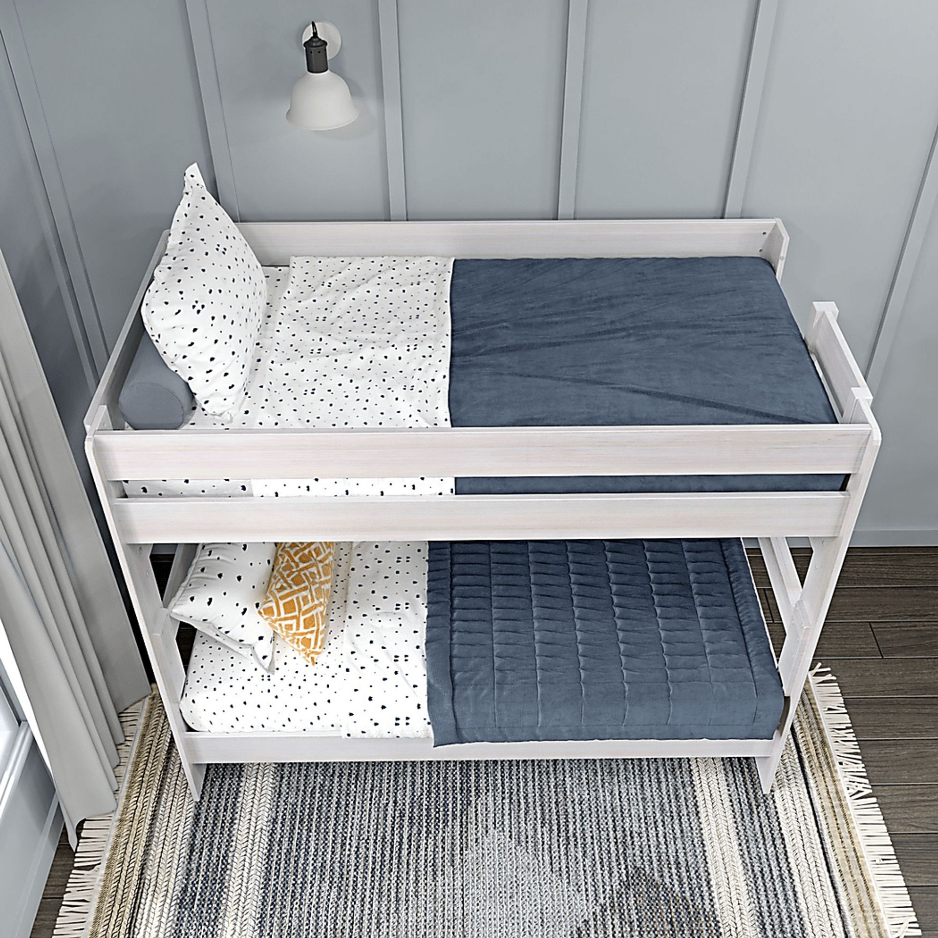 Kids Eastwick White Twin/Twin Bunk Bed - Image 6