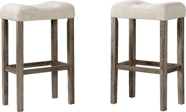 Eastwyck Natural Bar Stool Set - Thumbnail - Image 1