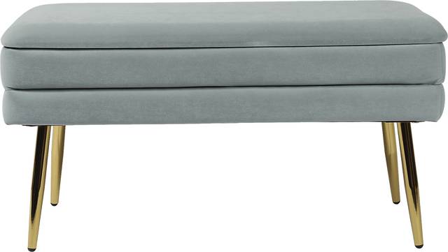 Eauclair Blue Storage Bench - Thumbnail - Image 4