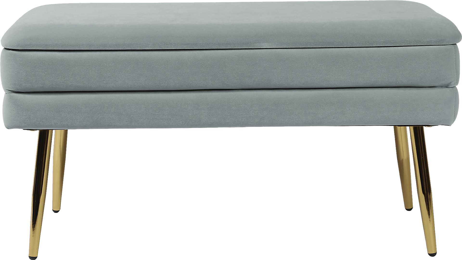 Eauclair Blue Storage Bench - Image 4