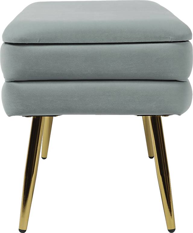 Eauclair Blue Storage Bench - Thumbnail - Image 5