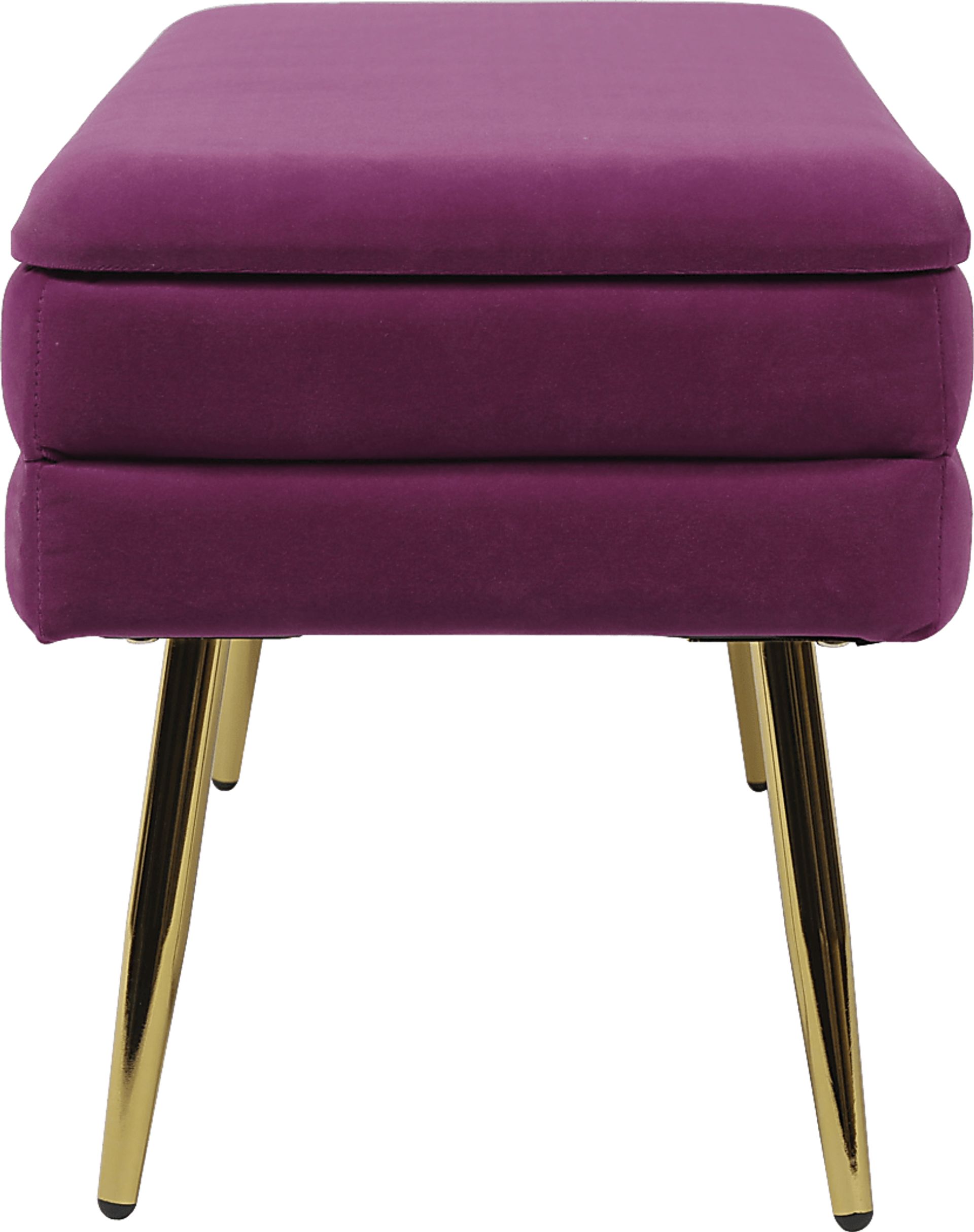 Eauclair Plum Storage Bench - Image 5