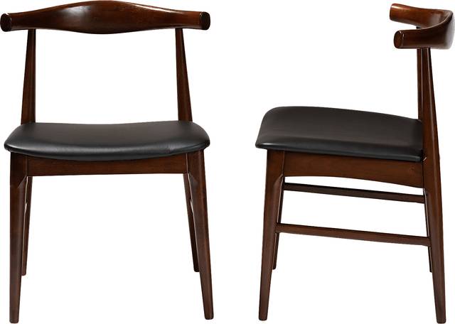 Eberhart Black Side Chair, Set of 2 - Thumbnail - Image 3