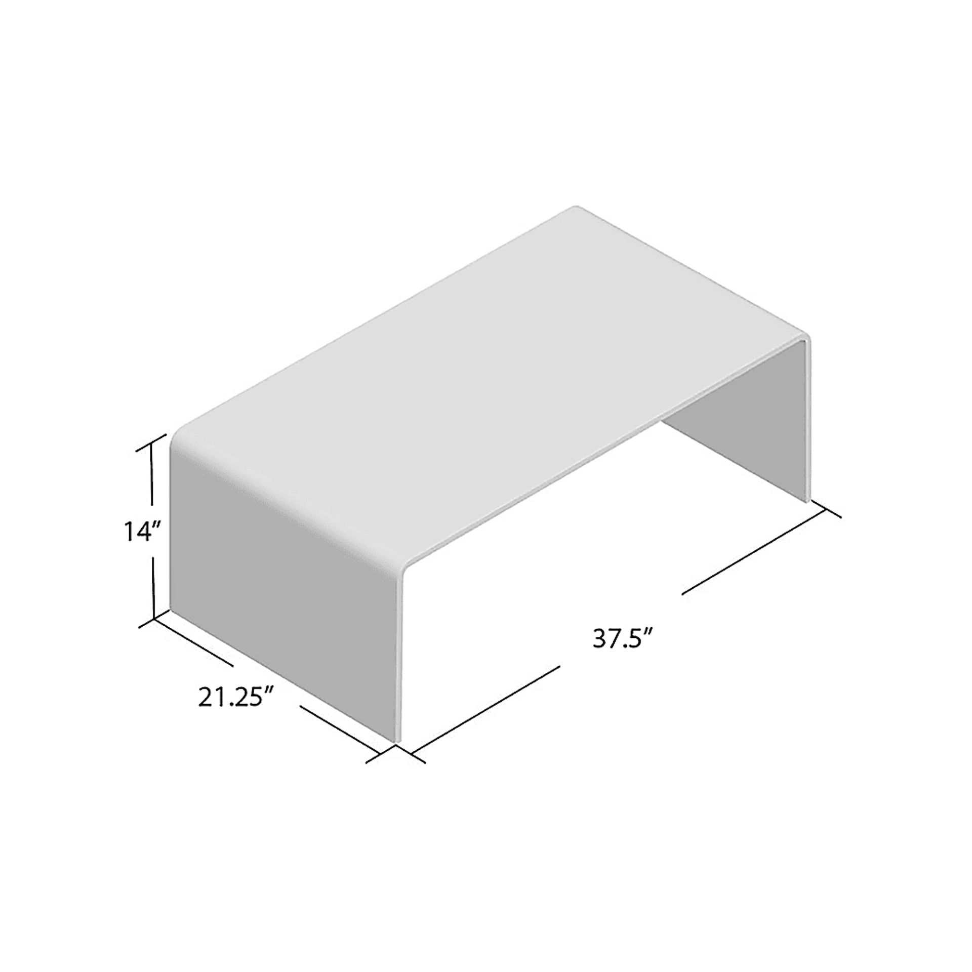 Ebsai Clear Coffee Table - Image 7