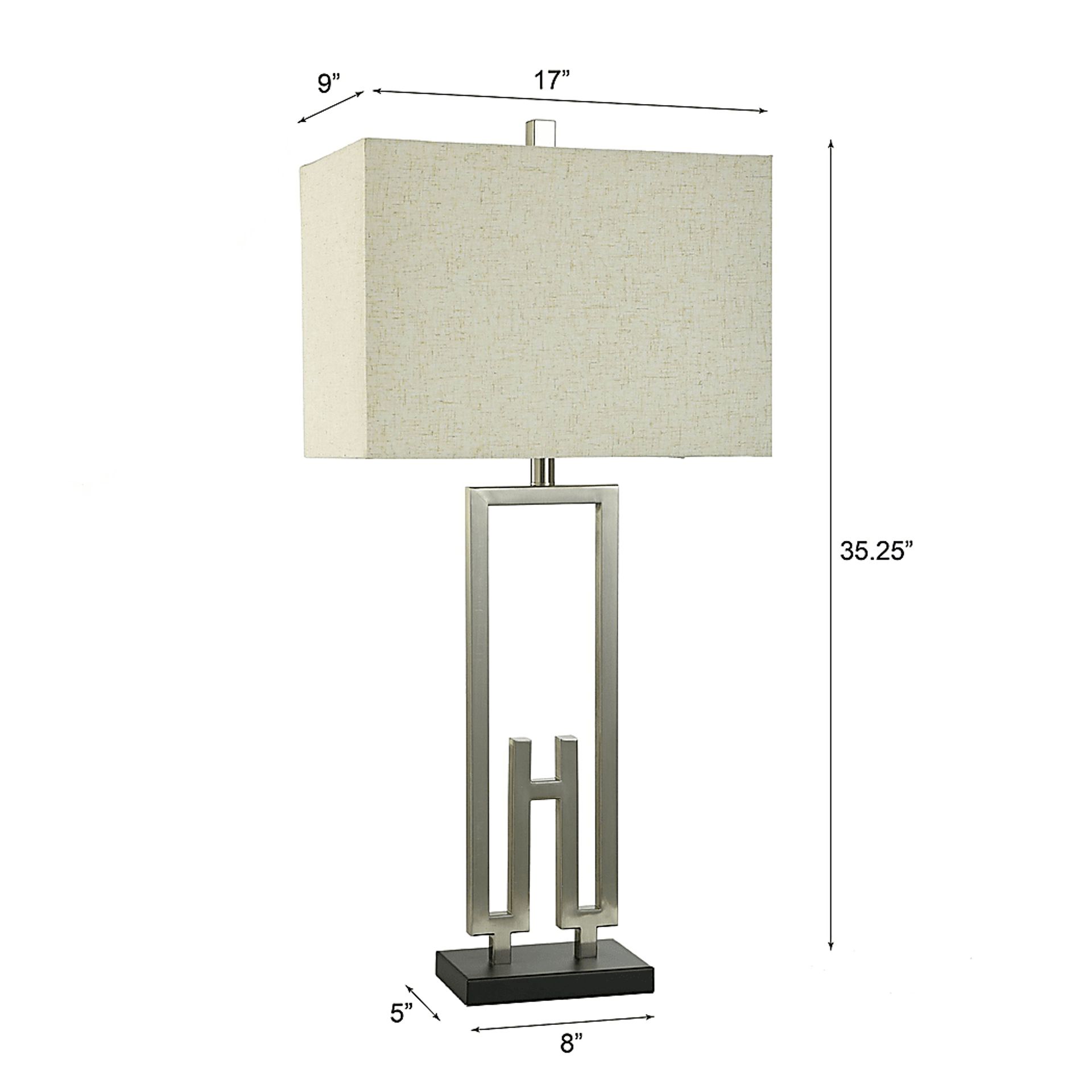 Ebvoid Silver Lamp - Image 3