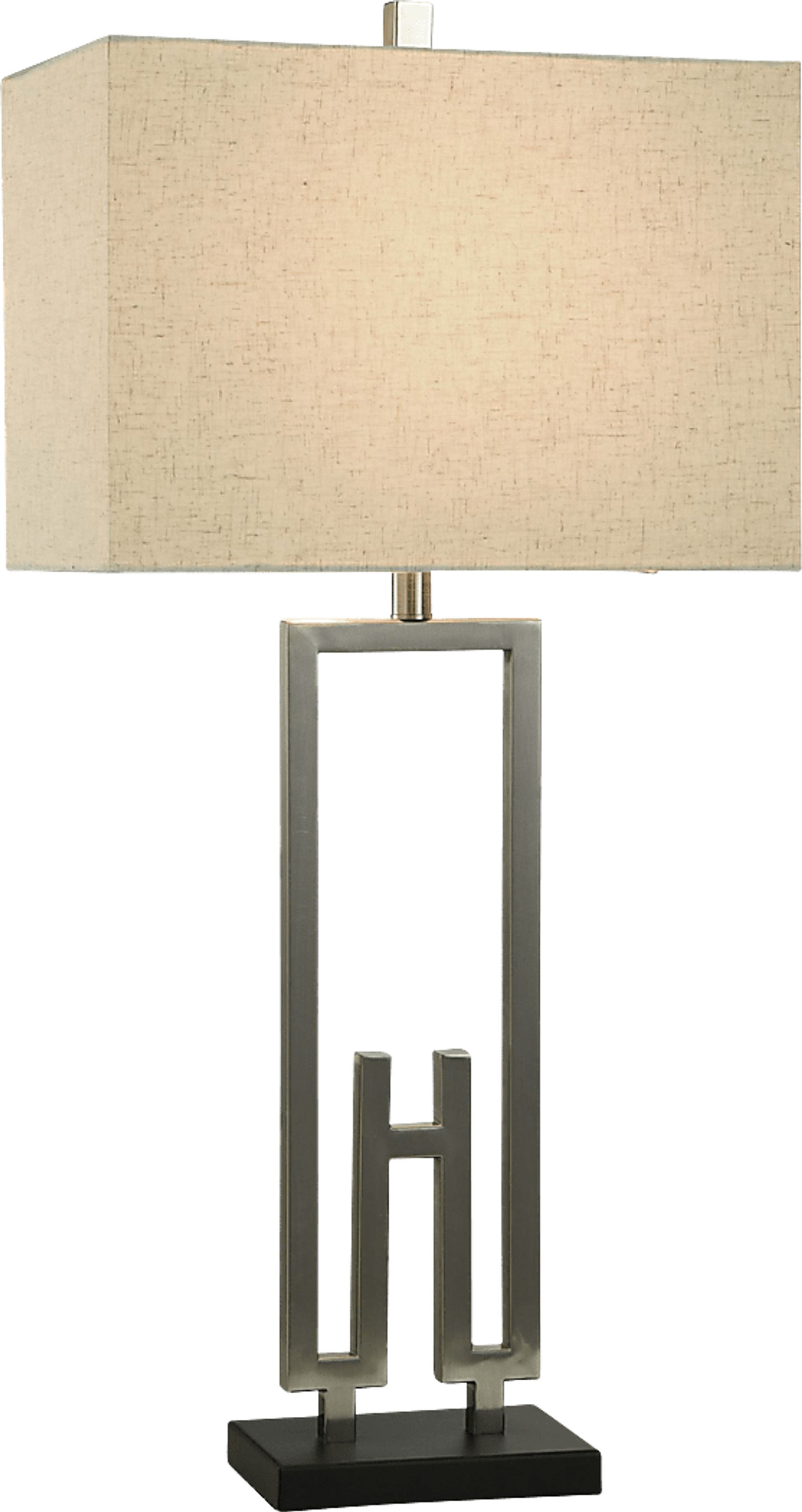 Ebvoid Silver Lamp - Image 1