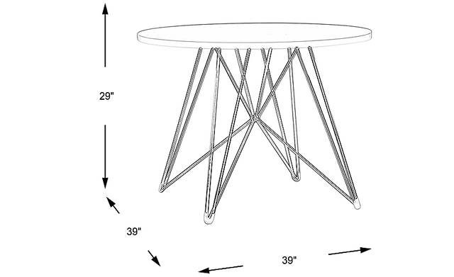 Dimension Image. Please refer to the Dimension Tab on this page for dimension details.