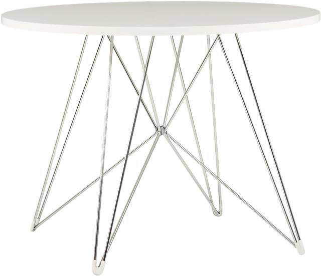 Echo Park White Dining Table - Thumbnail - Image 1