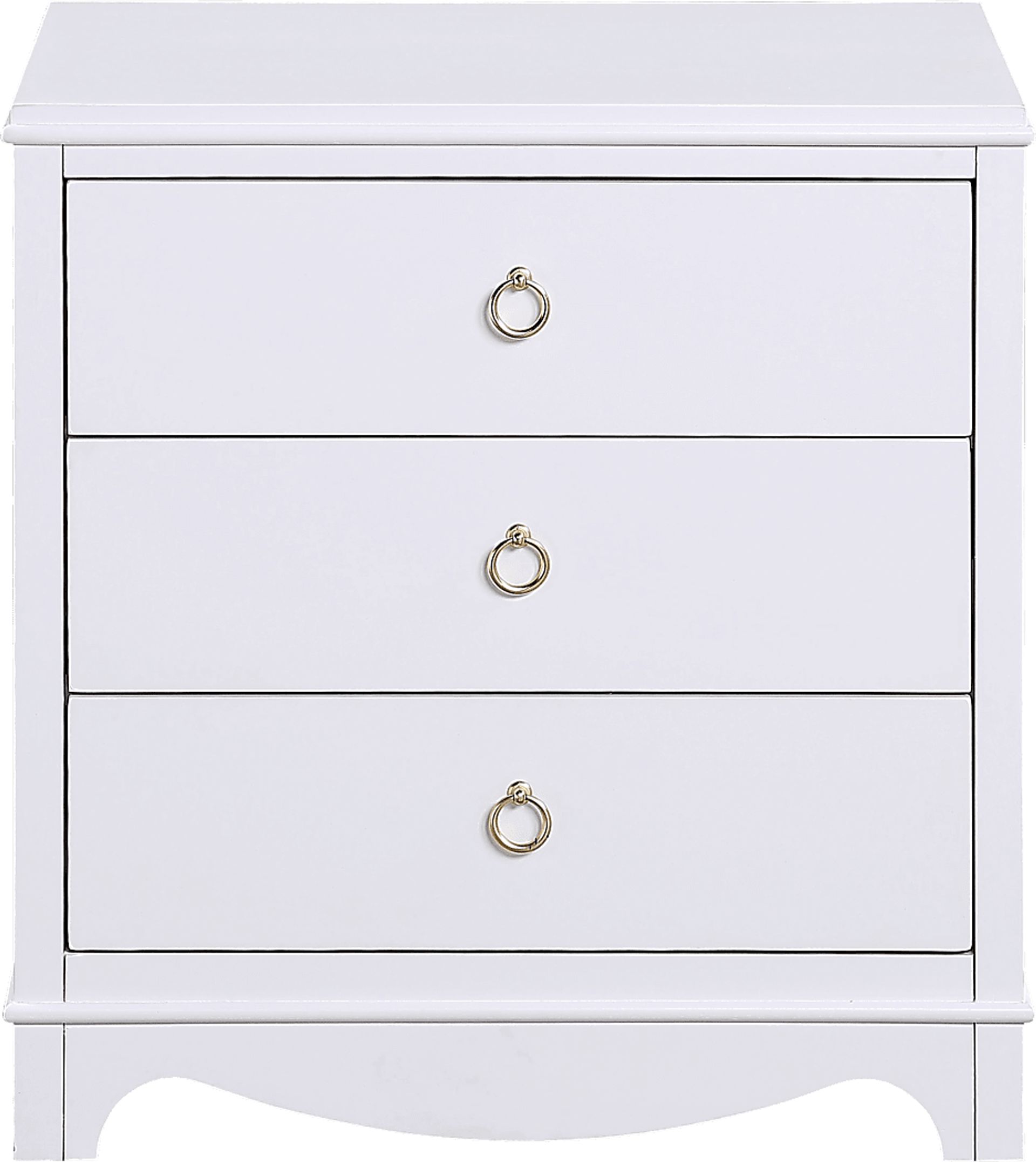 Echopines White End Table - Image 2