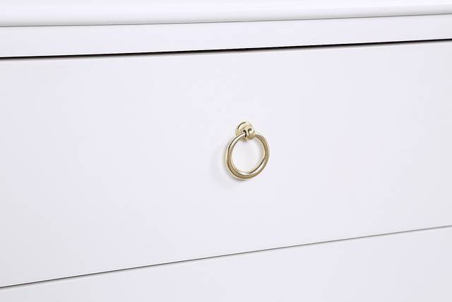 Echopines White End Table - Thumbnail - Image 4