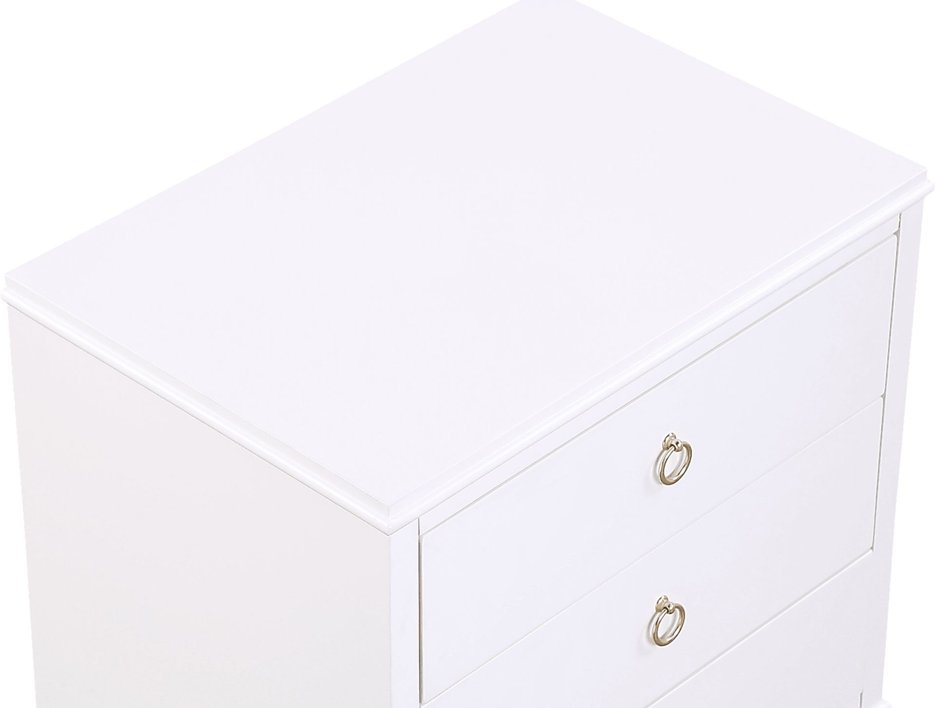 Echopines White End Table - Image 5