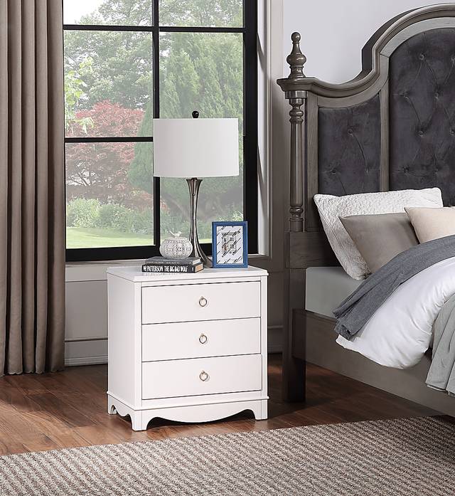 Echopines White End Table - Thumbnail - Image 7