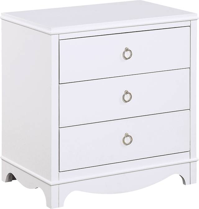 Echopines White End Table - Thumbnail - Image 1