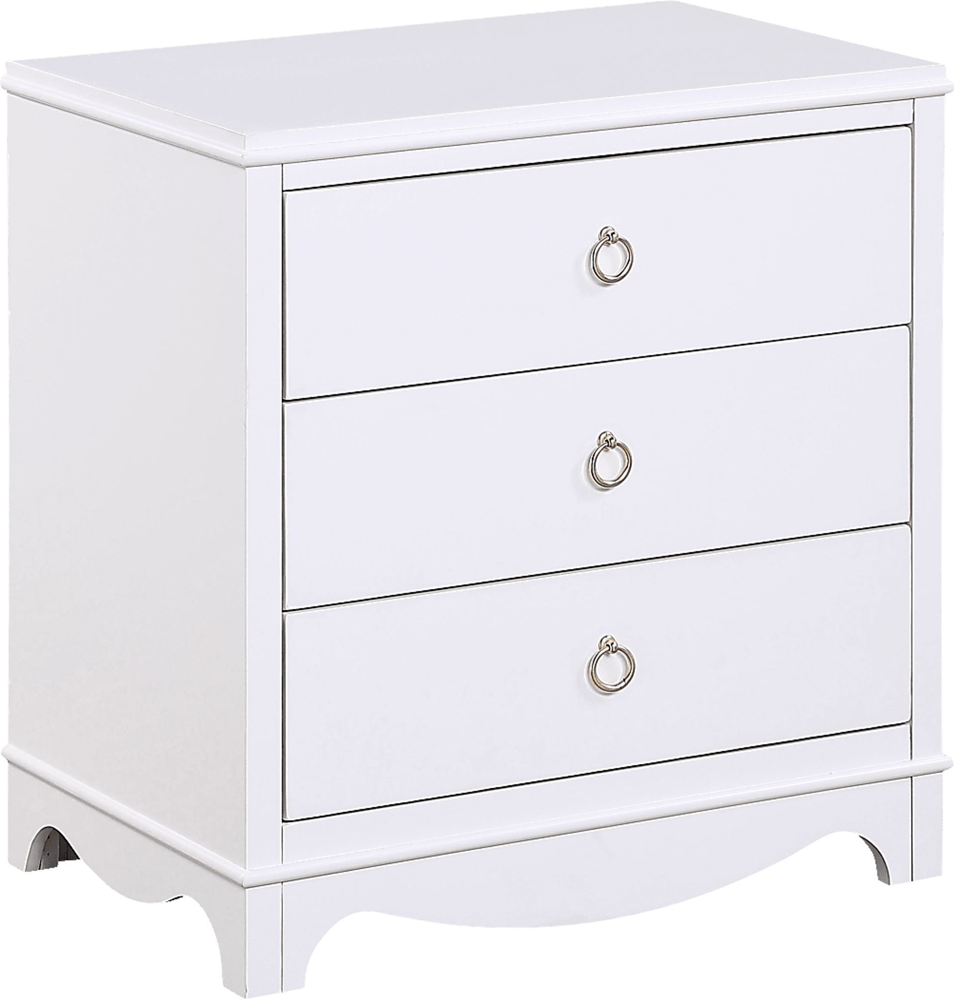 Echopines White End Table - Image 1