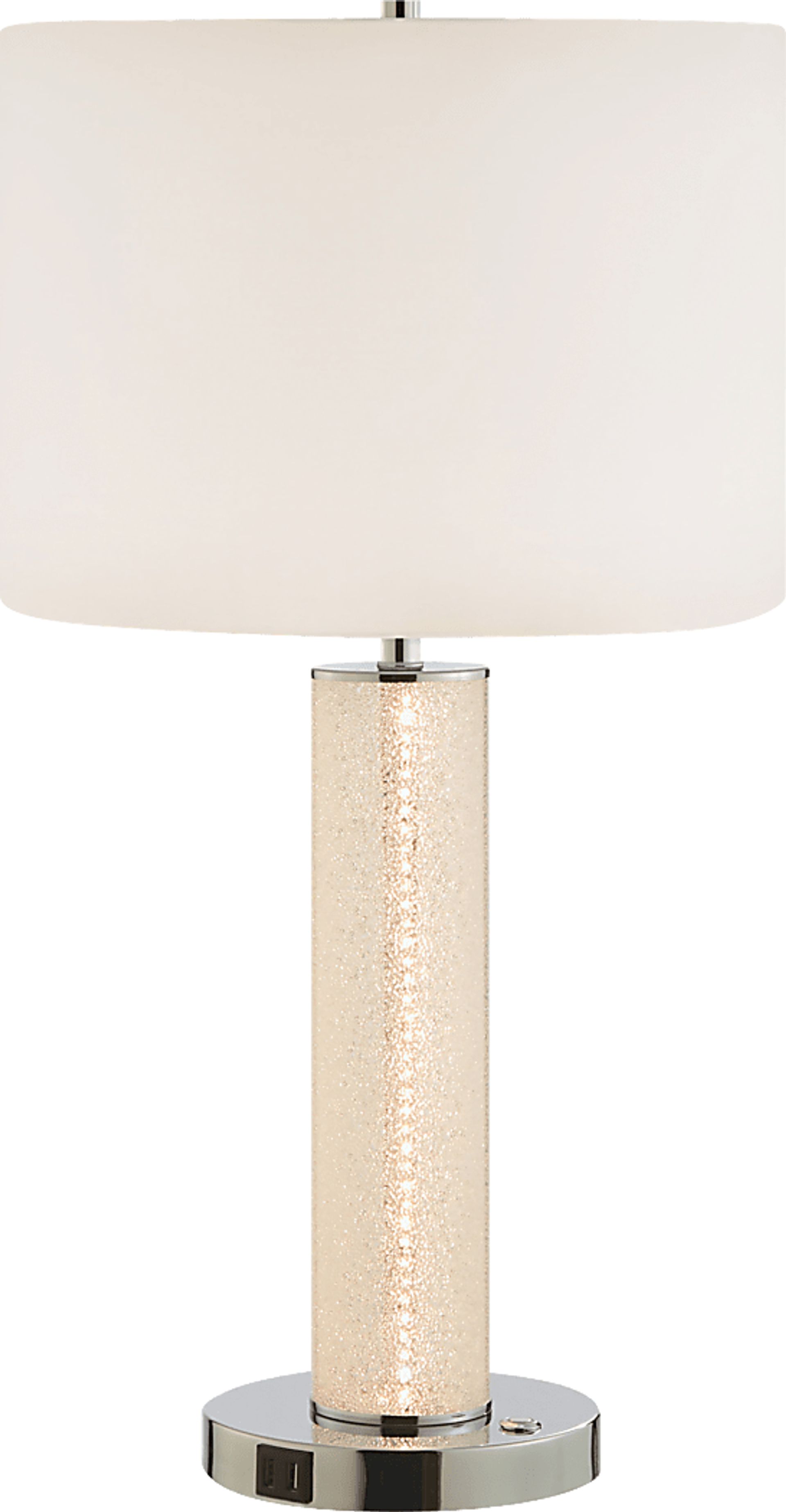 Eckles Loop Chrome Lamp - Image 1