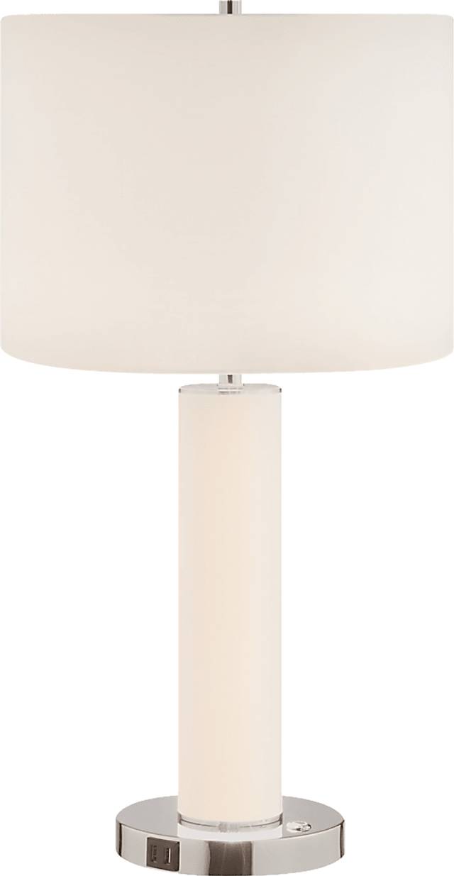 Eckles Loop White Lamp - Thumbnail - Image 1