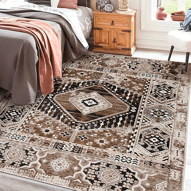 Eckrial Brown 7'9 x 10' Rug - Thumbnail - Image 2