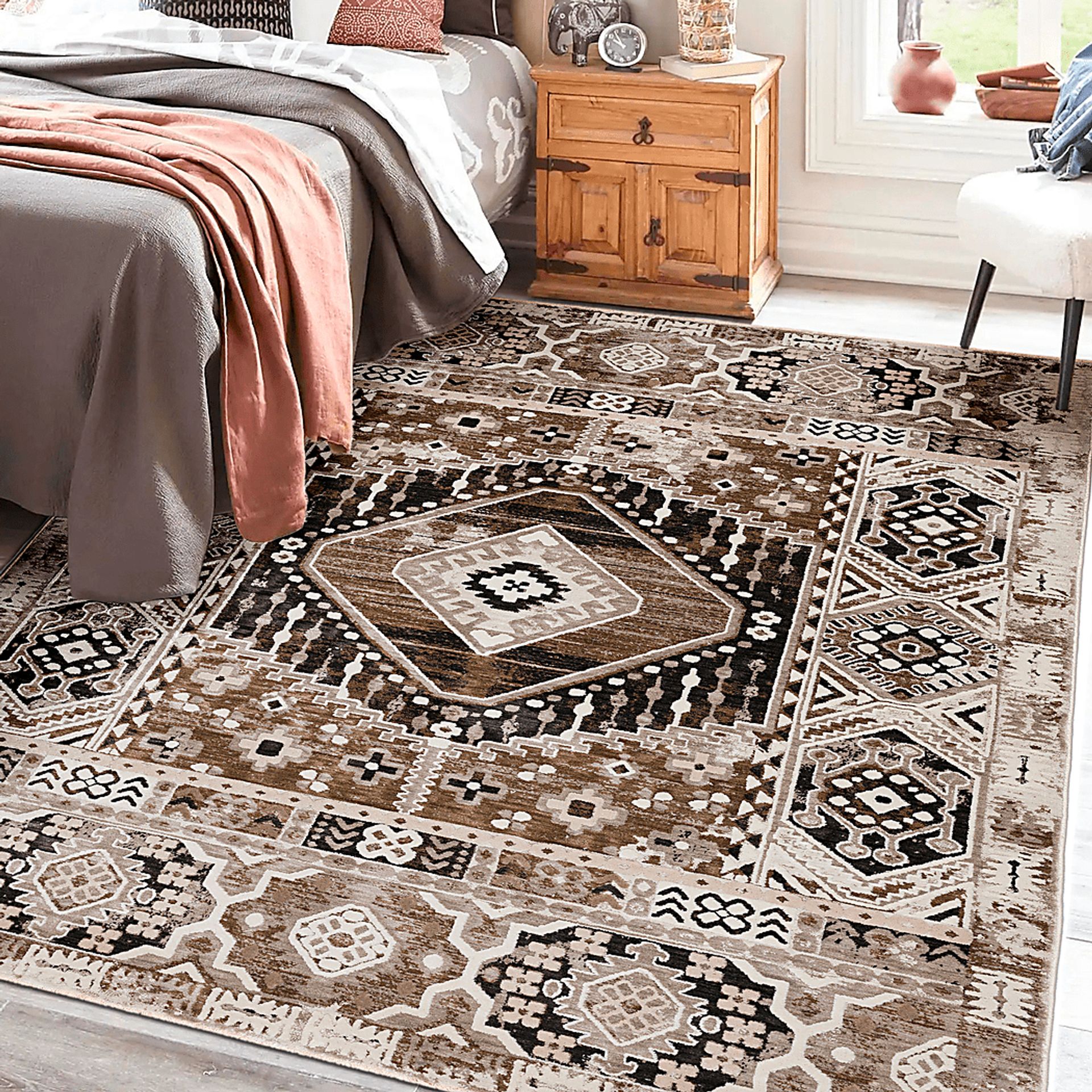 Eckrial Brown 7'9 x 10' Rug - Image 2
