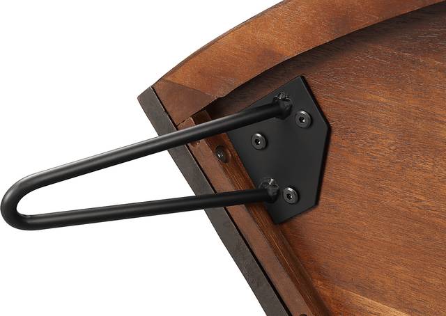 Eclanens Dark Brown 43 in. Corner TV Console - Thumbnail - Image 4