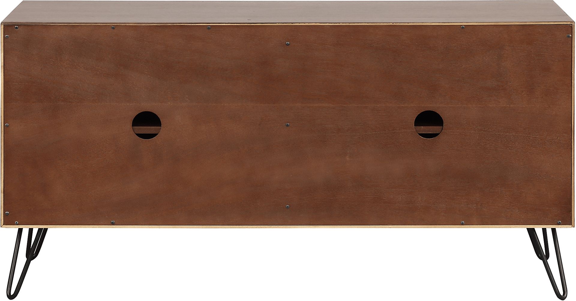 Eclanens Dark Brown 48 in. TV Console - Image 2