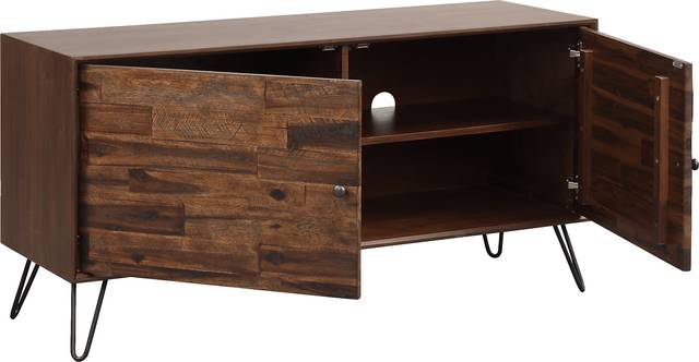 Eclanens Dark Brown 48 in. TV Console - Thumbnail - Image 4