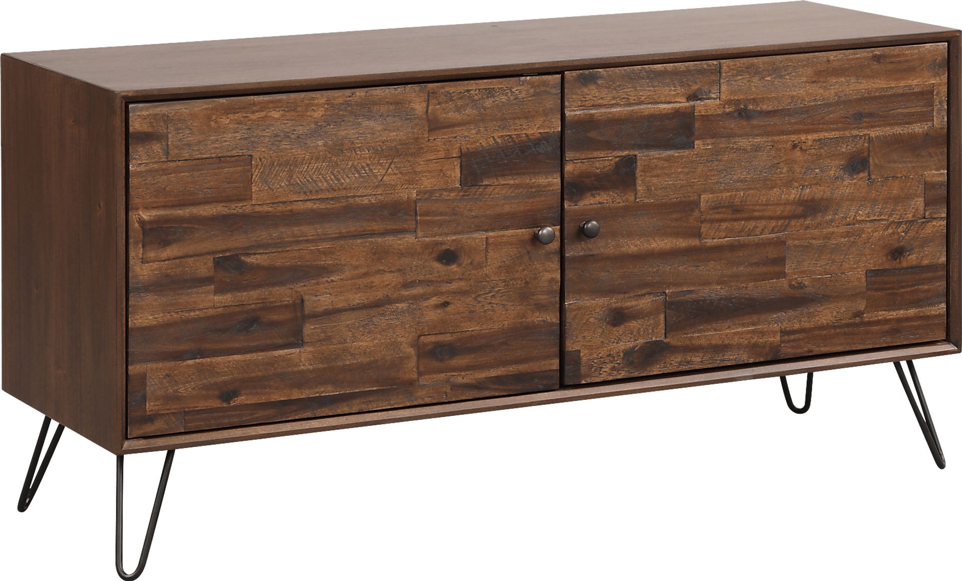 Eclanens Dark Brown 48 in. TV Console - Image 1