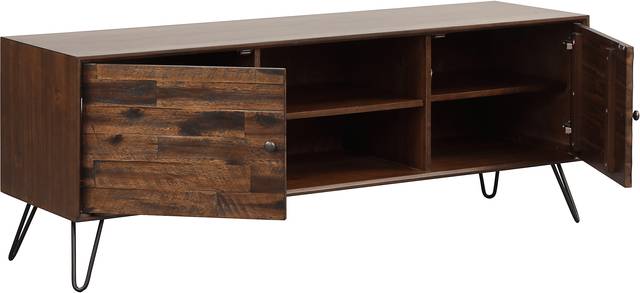 Eclanens Dark Brown 56 in. TV Console - Thumbnail - Image 2