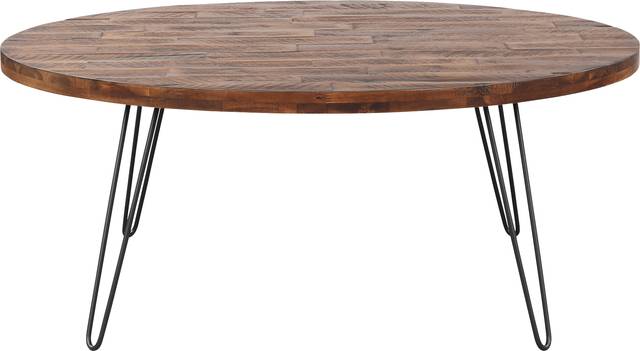 Eclanens Dark Brown Cocktail Table - Thumbnail - Image 1