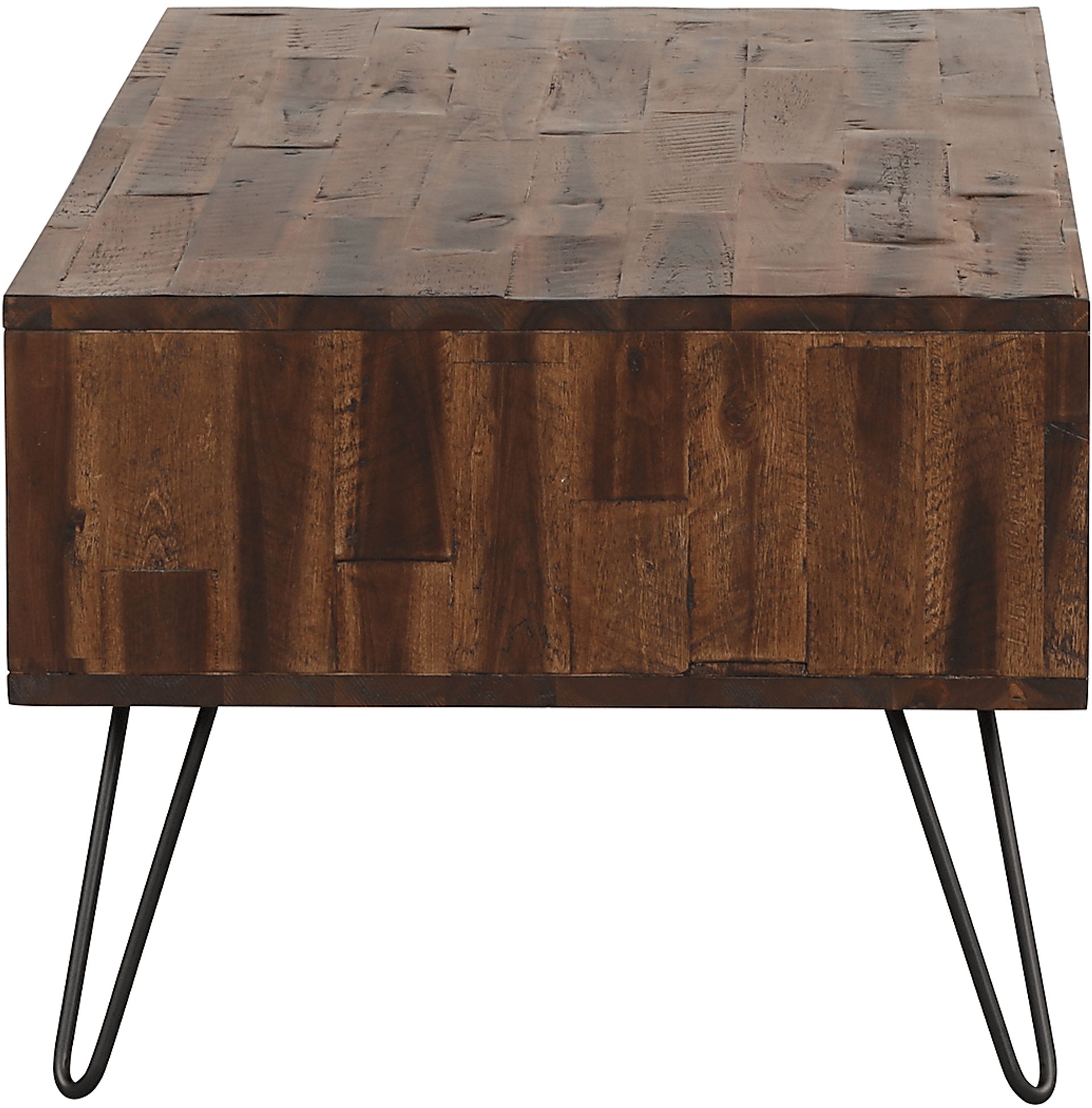 Eclanens Dark Brown Coffee Table - Image 3