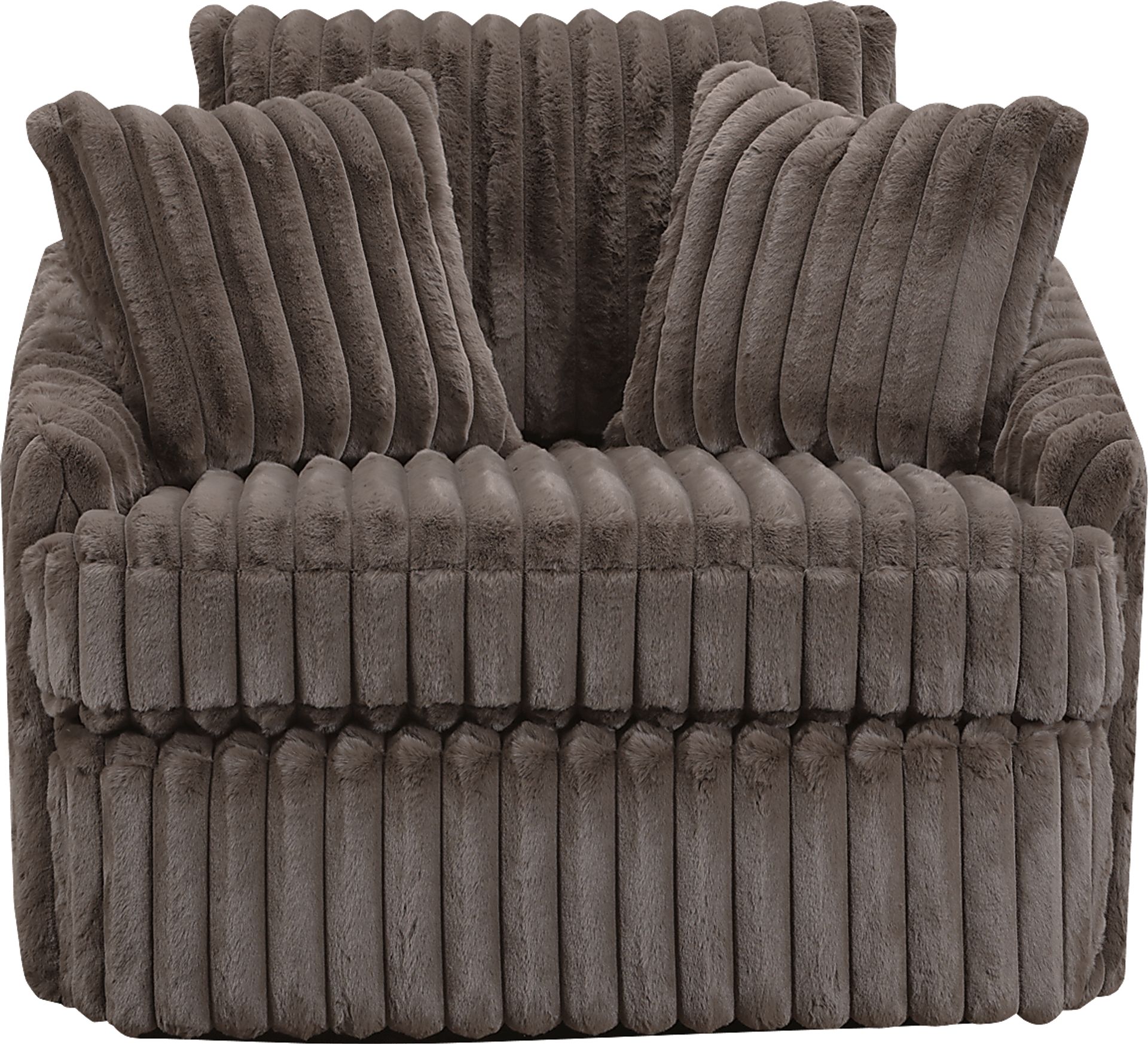 Eclipse Brown Swivel Chair - Image 2