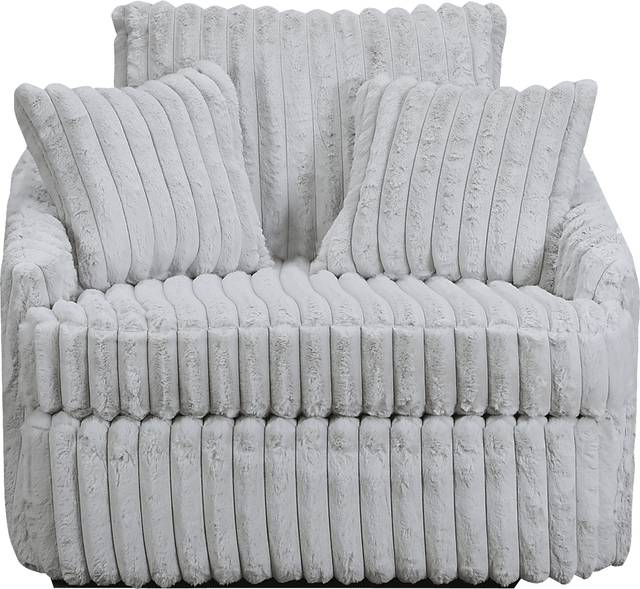 Eclipse Gray Swivel Chair - Thumbnail - Image 2