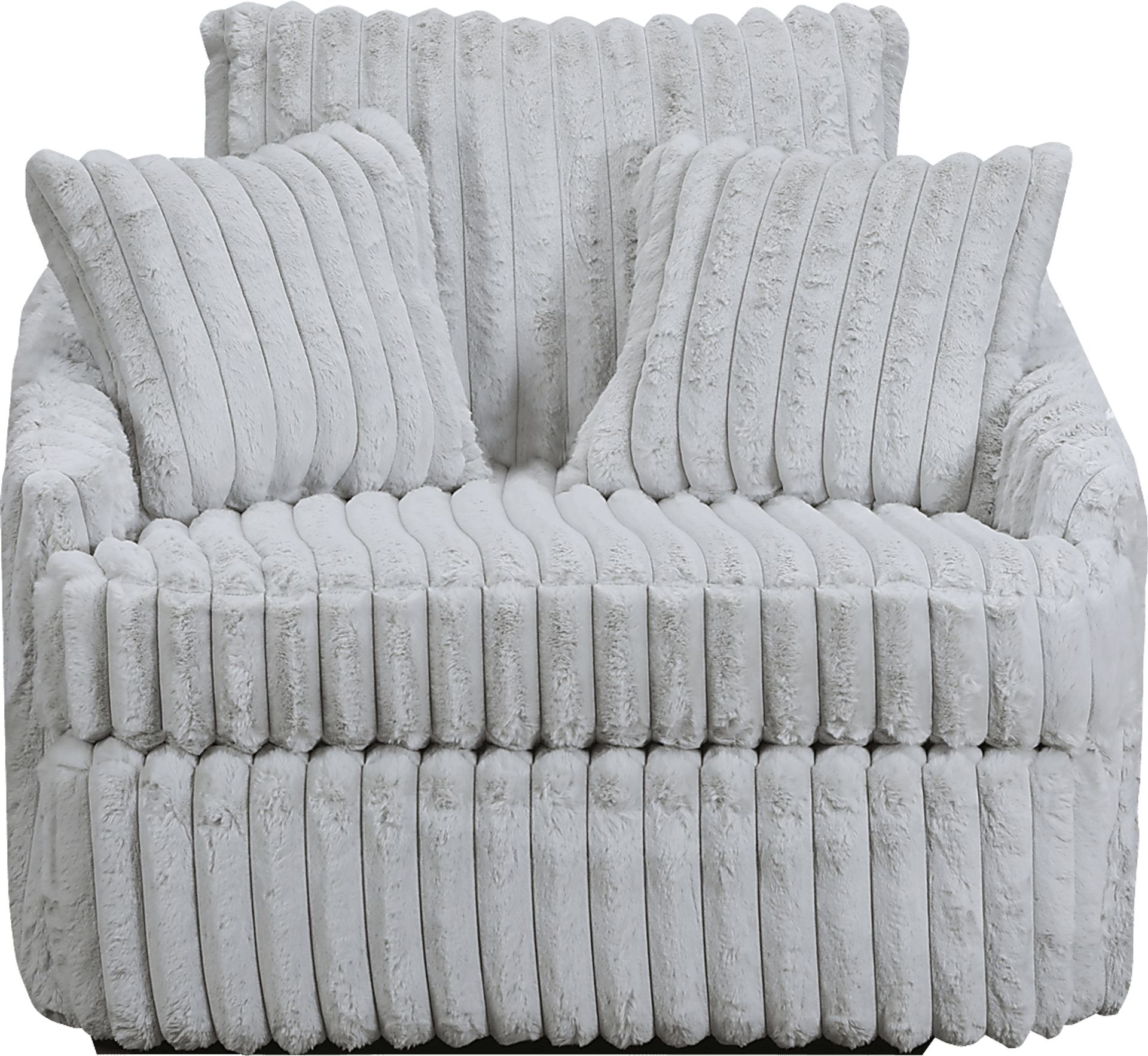 Eclipse Gray Swivel Chair - Image 2