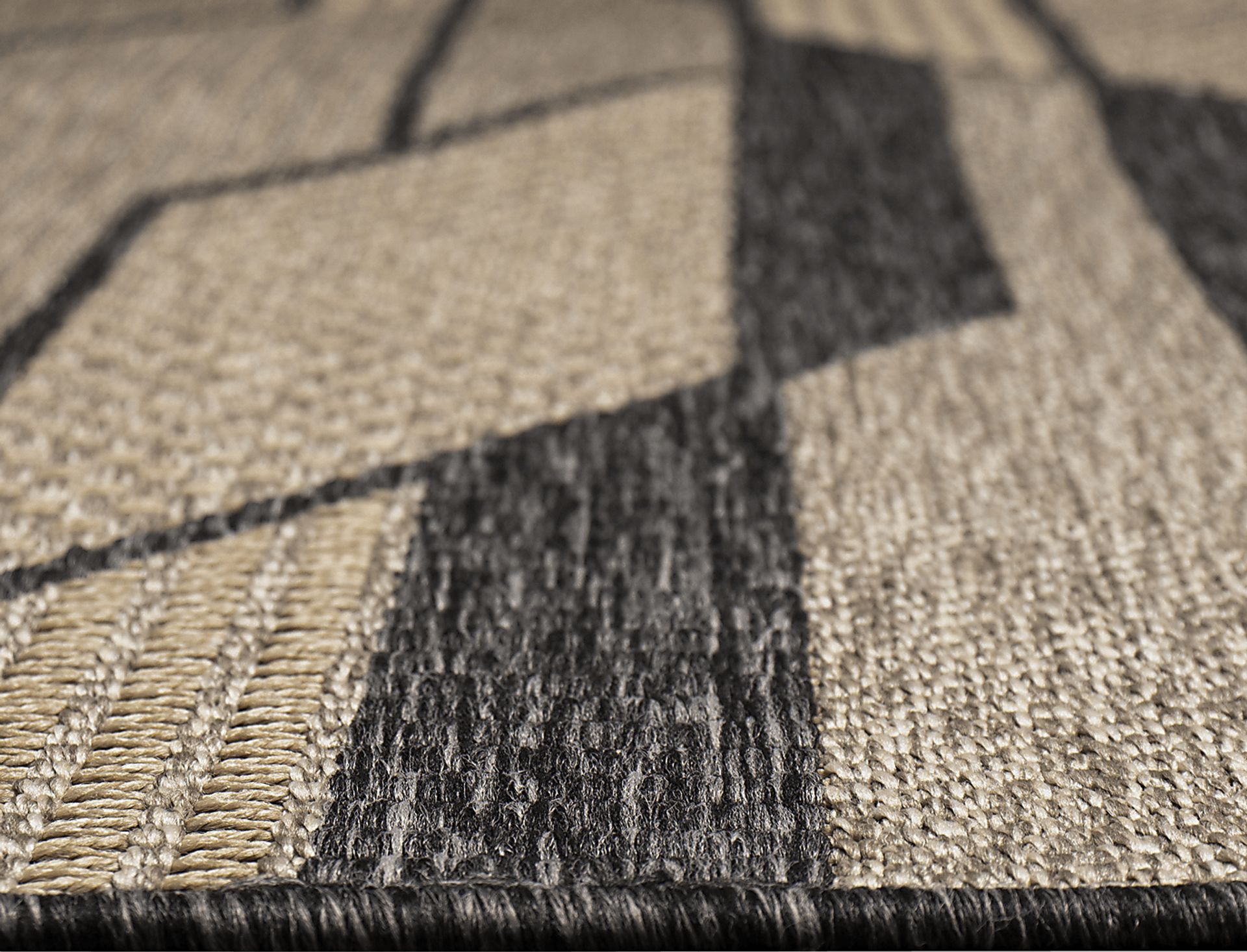 Ecrosia Taupe 6'6 x 9'4 Indoor/Outdoor Rug - Image 7