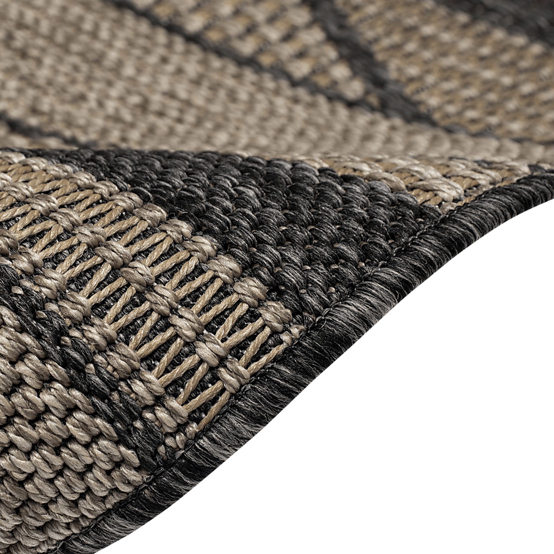 Ecrosia Taupe 6'6 x 9'4 Indoor/Outdoor Rug - Image 8