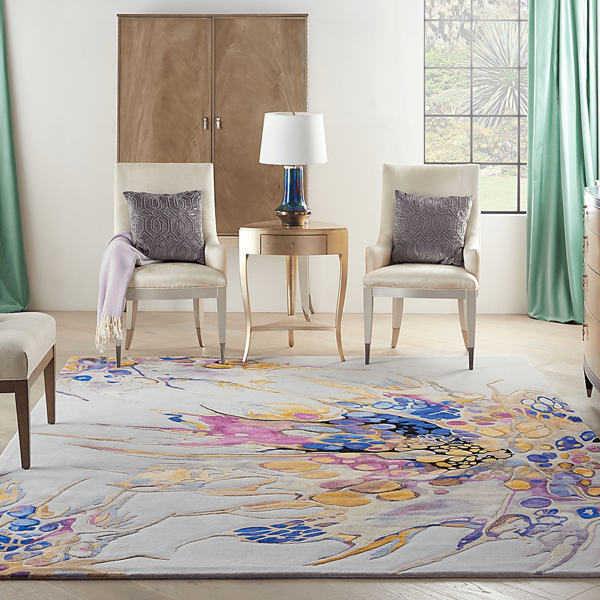Edalf Multi 7'9 x 9'9 Rug - Image 2