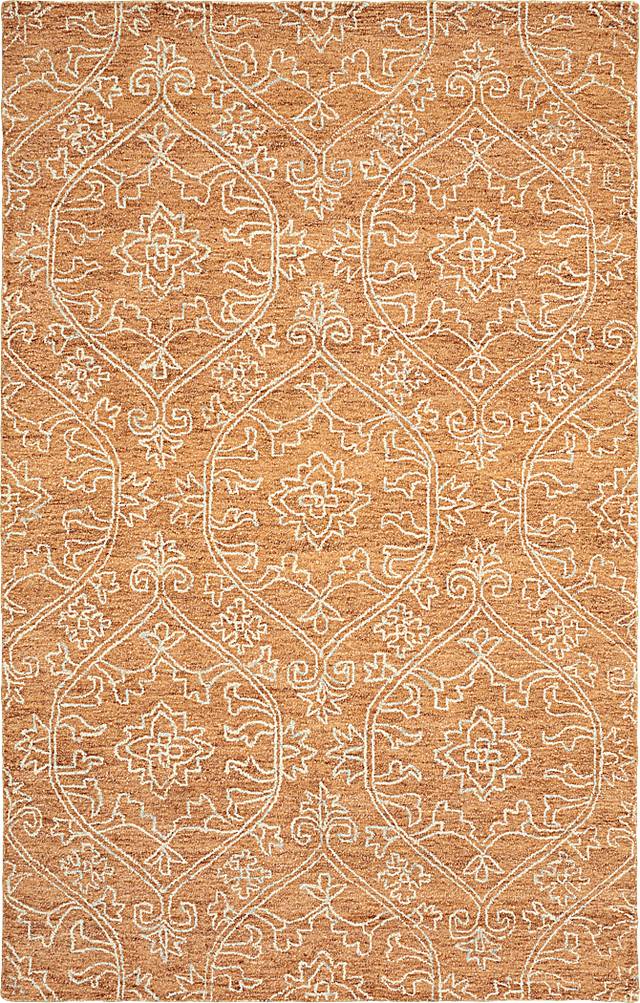 Edbert Rust 9'9 x 7'9 Rug - Thumbnail - Image 1