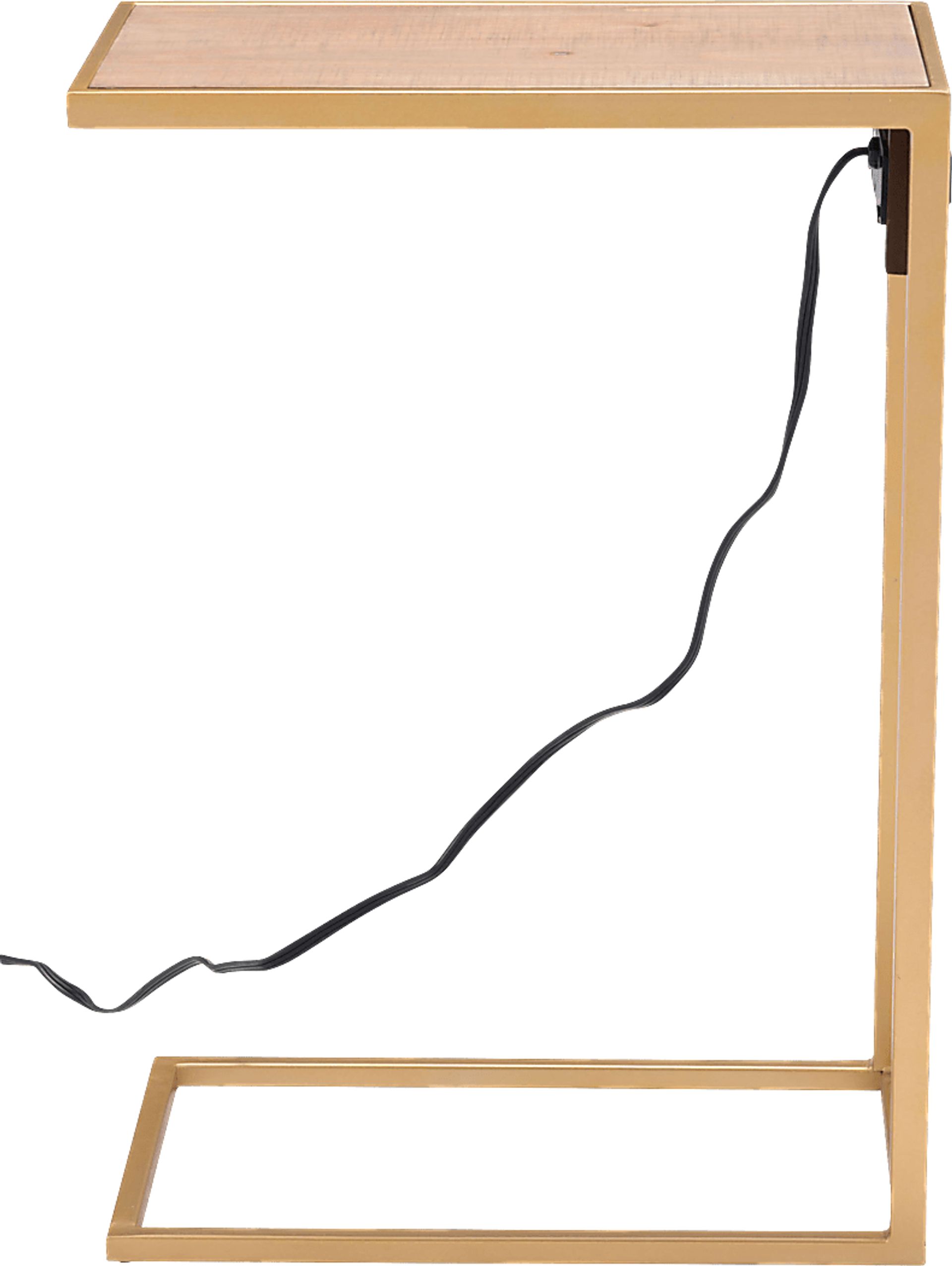 Edda Natural Accent Table - Image 2